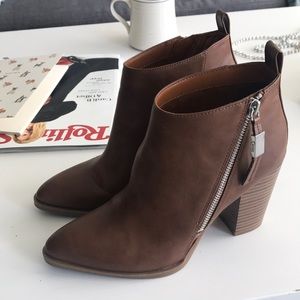 New Circus by Sam Edelman Brown Booties